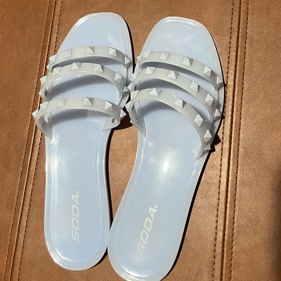 Soda studded slides! 💙🦋🐬 - Picture 2 of 4